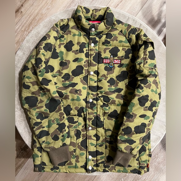 RARE Vintage Supreme FW 2012 Duck Camouflage Jacket - Picture 4 of 7